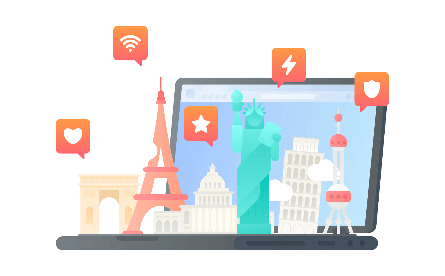 在罗马尼亚连接到中国的软件 - 翻回VPN